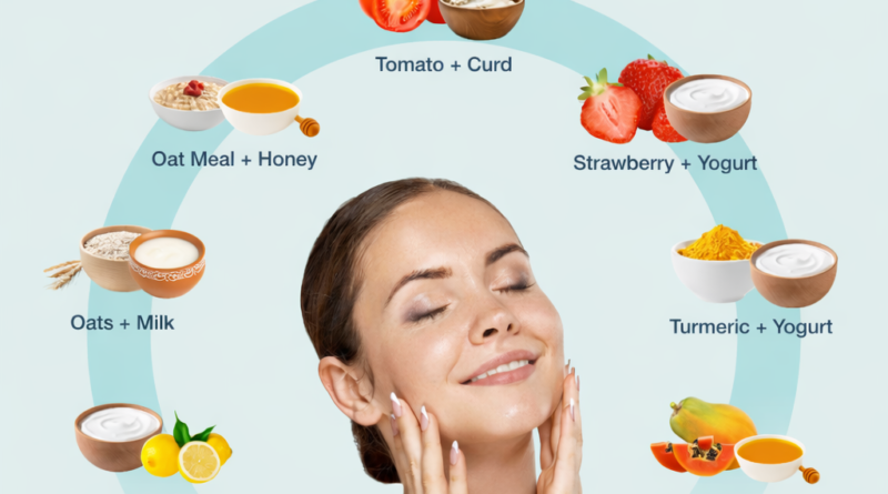 How to get clear skin naturally for men and women using natural face packs