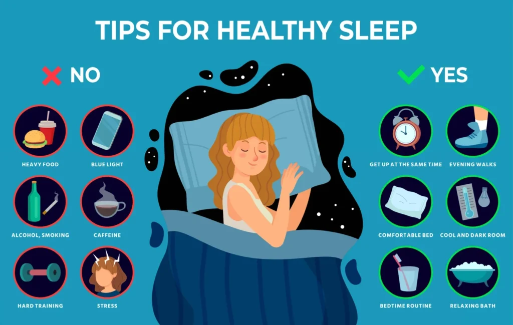 healthy sleep routine for daily wellness
