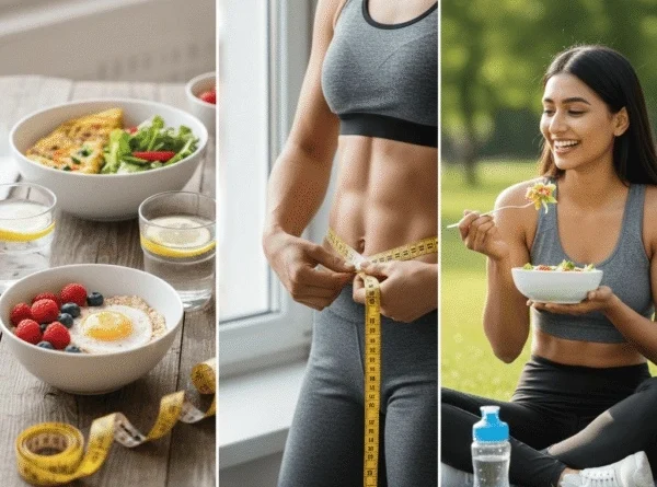 Weight Loss Diet Plan with healthy balanced meals and portion control