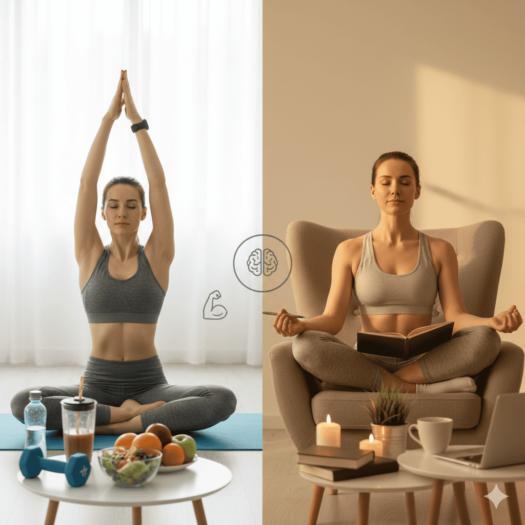 New Year Resolutions 2026 for a Better and Happier Life." The list includes ten goals like "Focus on Physical and Mental Health" and "Stay Consistent