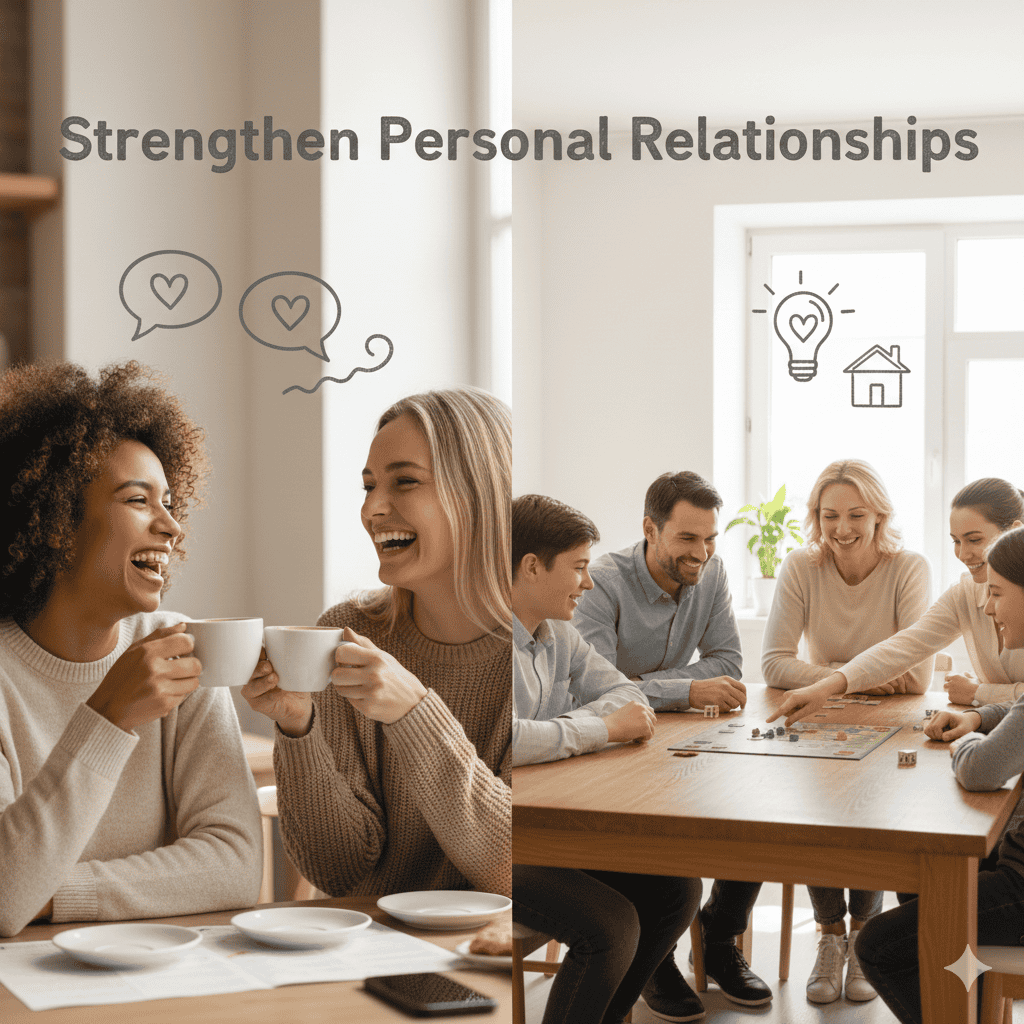 Strengthen Personal Relationships" and "Stay Consistent