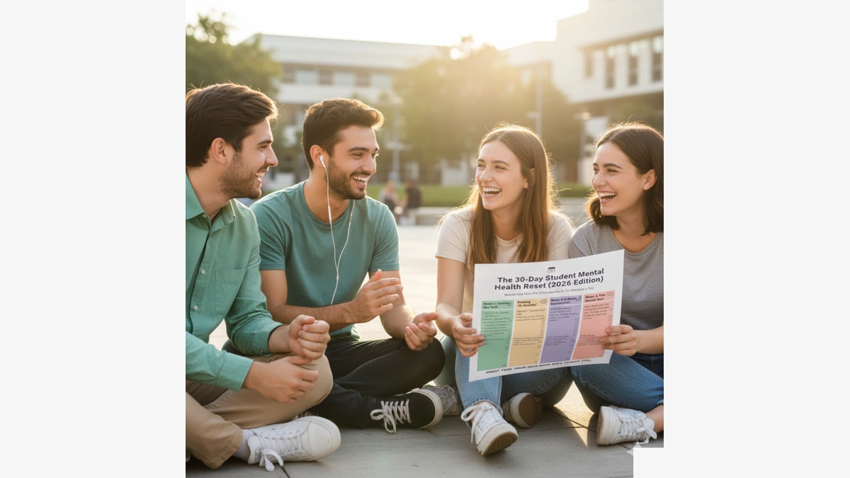 30-day student stress reset plan explaining why student stress is increasing in 2026